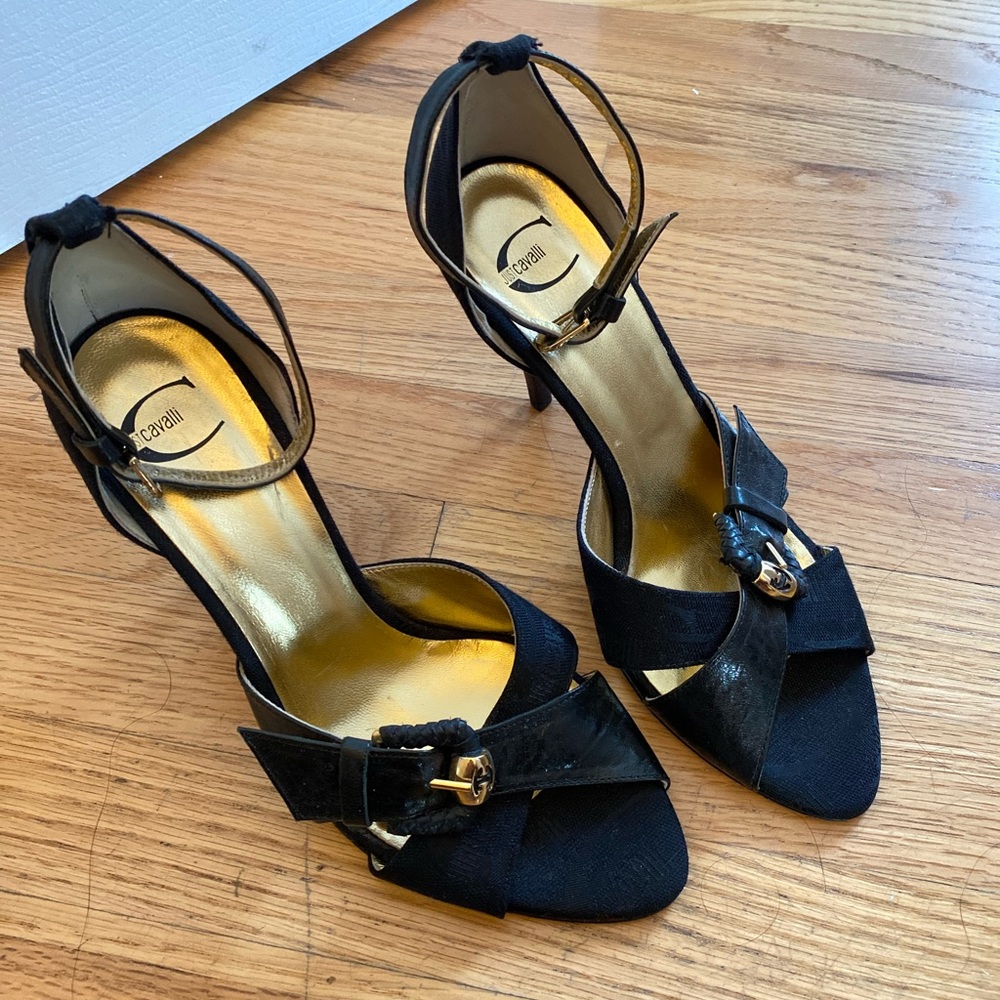 Roberto Cavalli heels size 9/40 EU